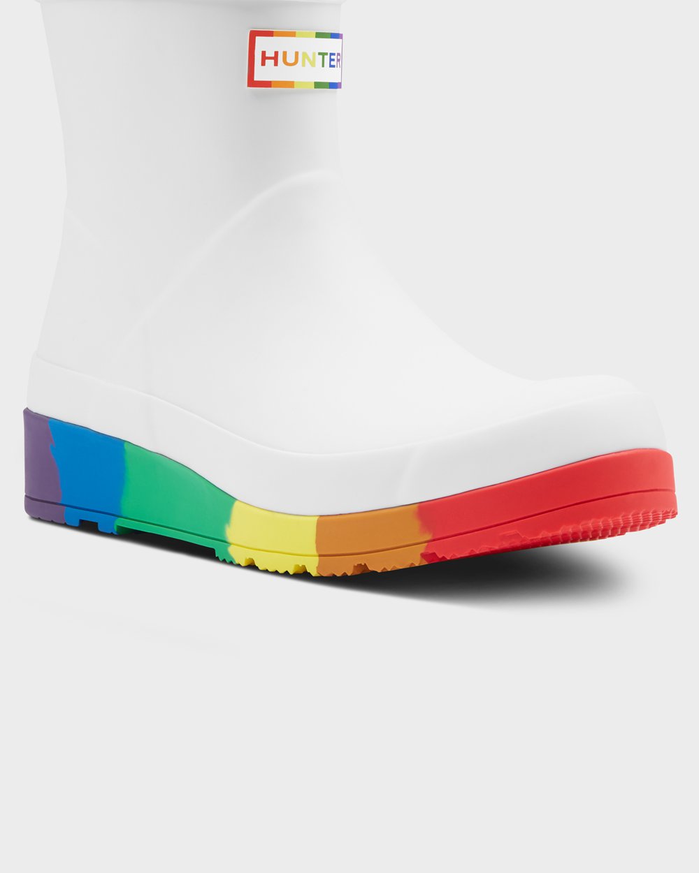 Play Botas Original Pride Flatform Rain Hunter Mujer - Blancos - 304865ZTV